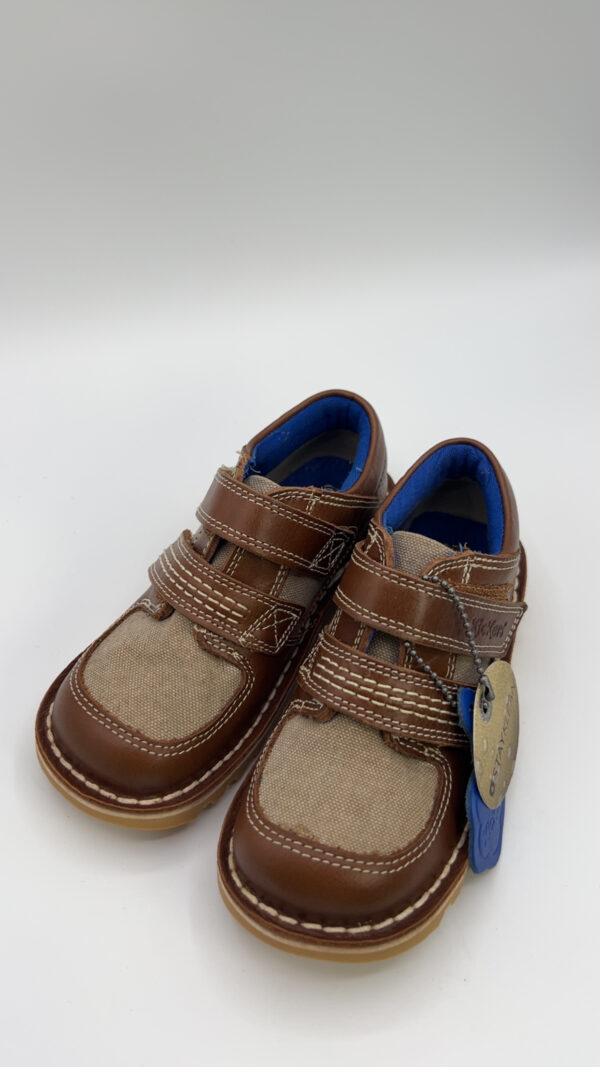 Kicker Boys Kick Spacerise Leather Infant Natural - Image 3