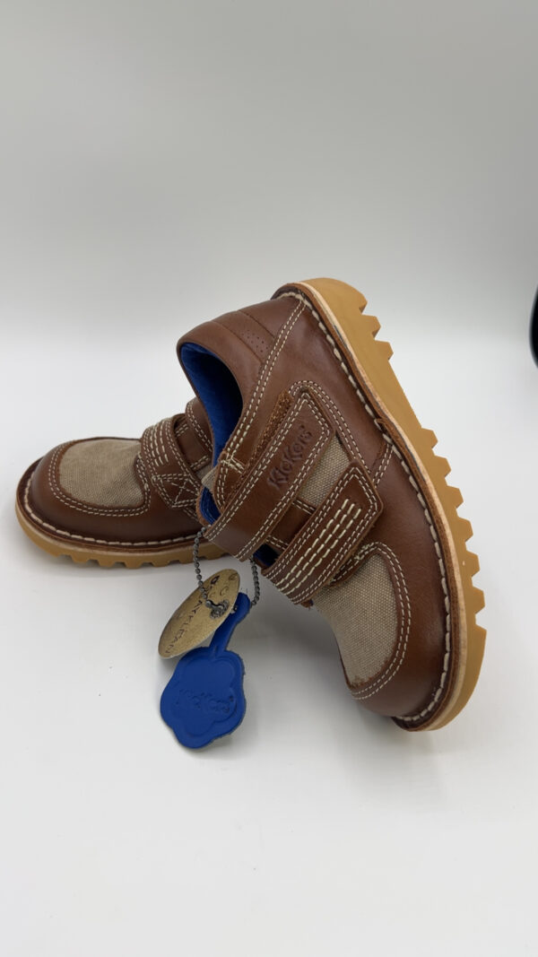 Kicker Boys Kick Spacerise Leather Infant Natural - Image 5