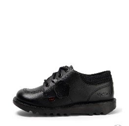 Kickers Kick Lo Core Unisex Kids Leather Shoes